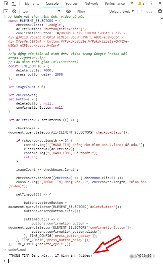 图片[5]-Cách xóa toàn bộ hình ảnh, video trong Google Photos nhanh chóng-Cùi.Vn - IT Community