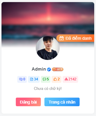 Hướng dẫn tùy chỉnh hiệu ứng làm mờ (Blur) cho Widget thông tin người dùng trên Theme Zibll-Cùi.Vn - IT Community